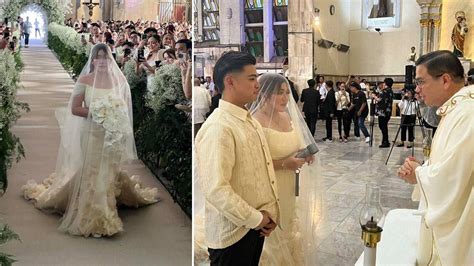 Angeline Quinto ties the knot with longtime partner .